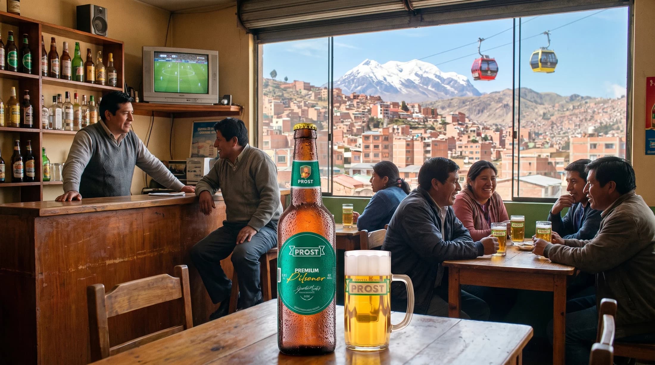 Prost Pilsener en La Esquina