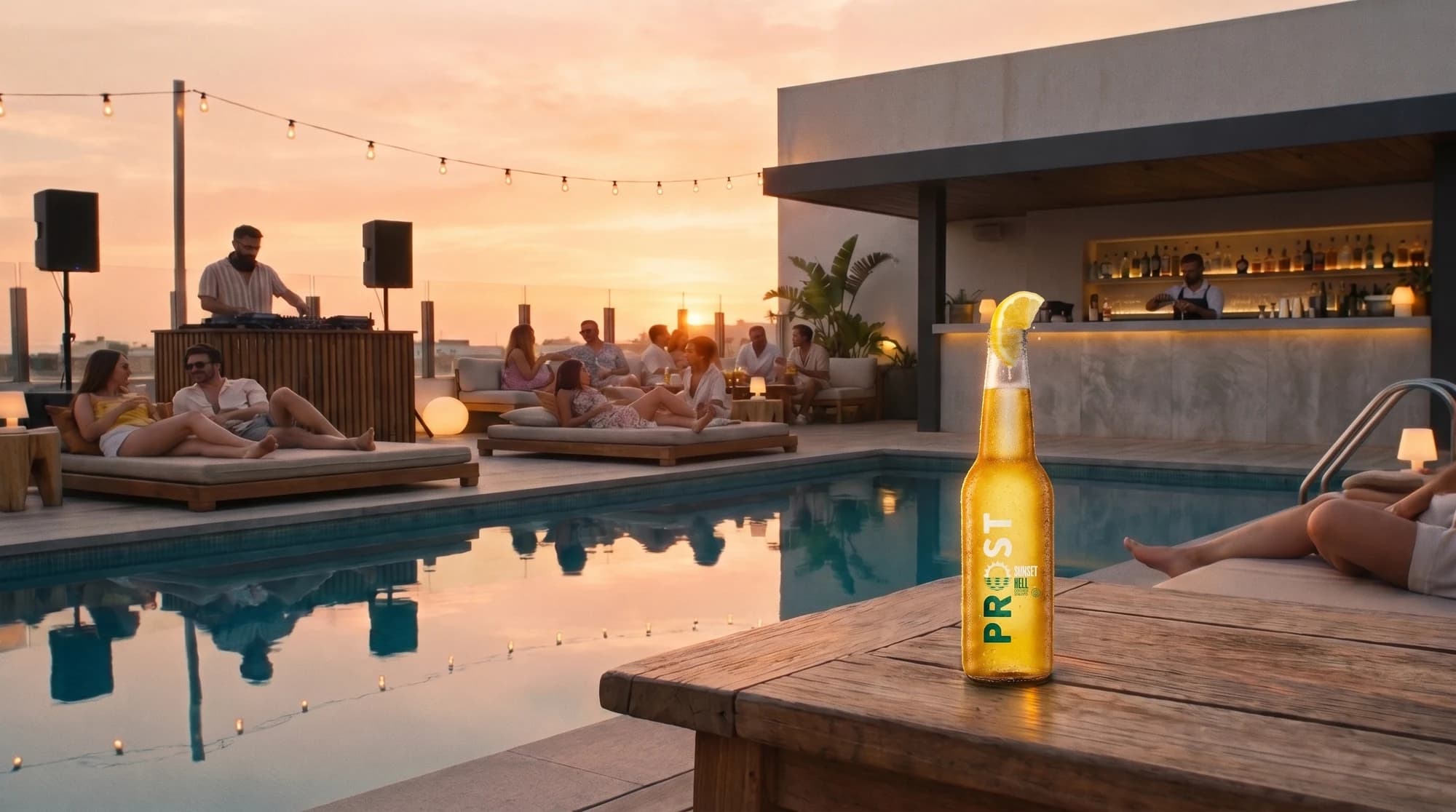 Prost Sunset Hell en El Atardecer