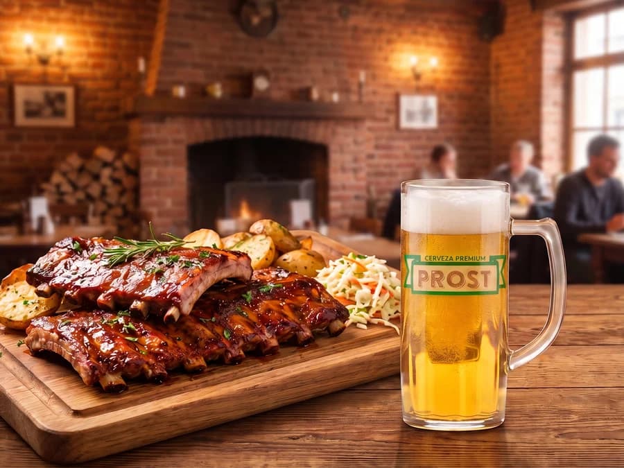 Prost con Cerdo